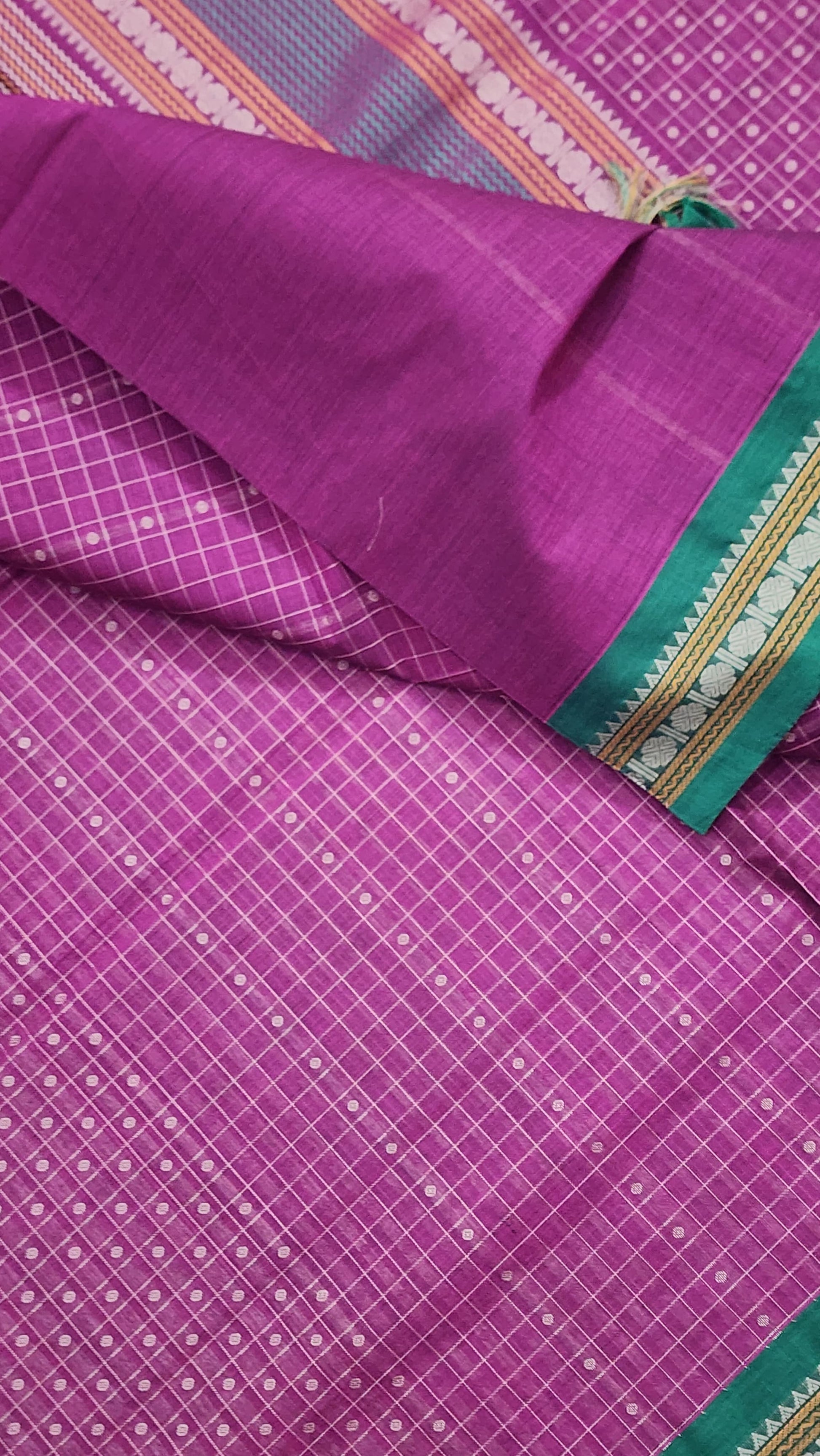 AUTHENTIC HANDWOVEN  COTTON SAREES