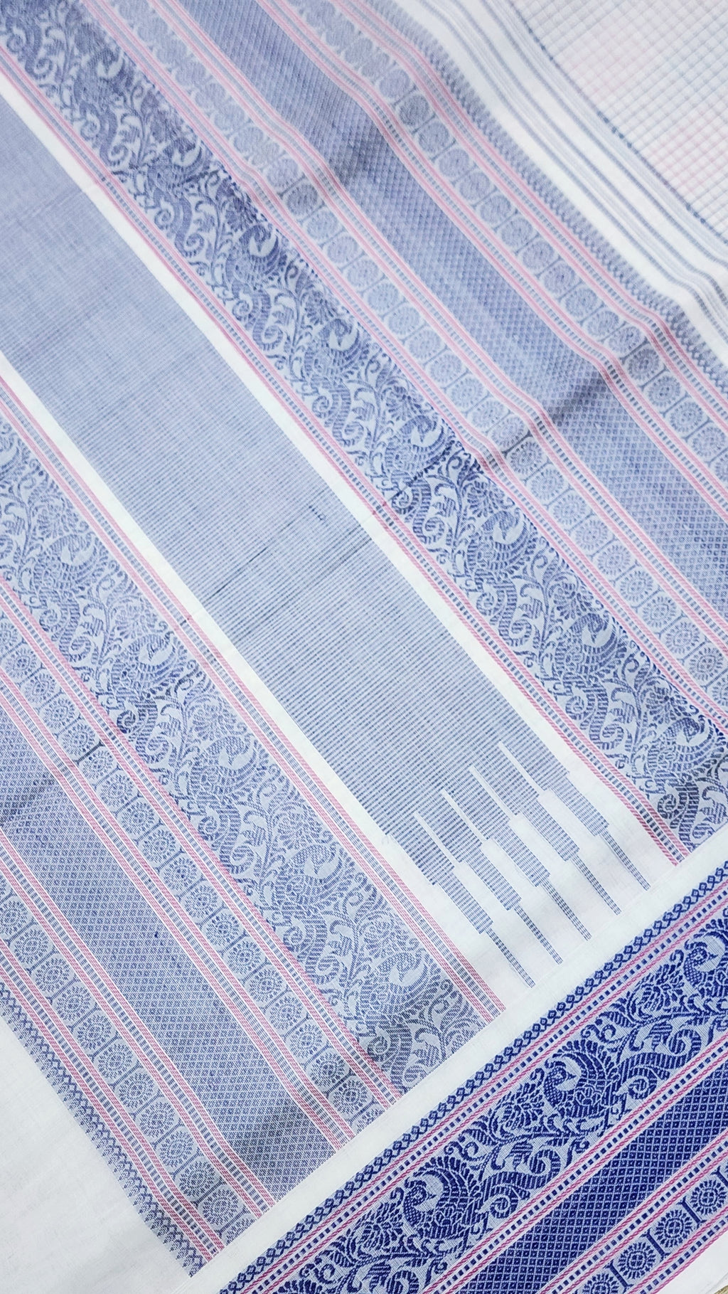 AUTHENTIC HANDWOVEN  COTTON SAREES