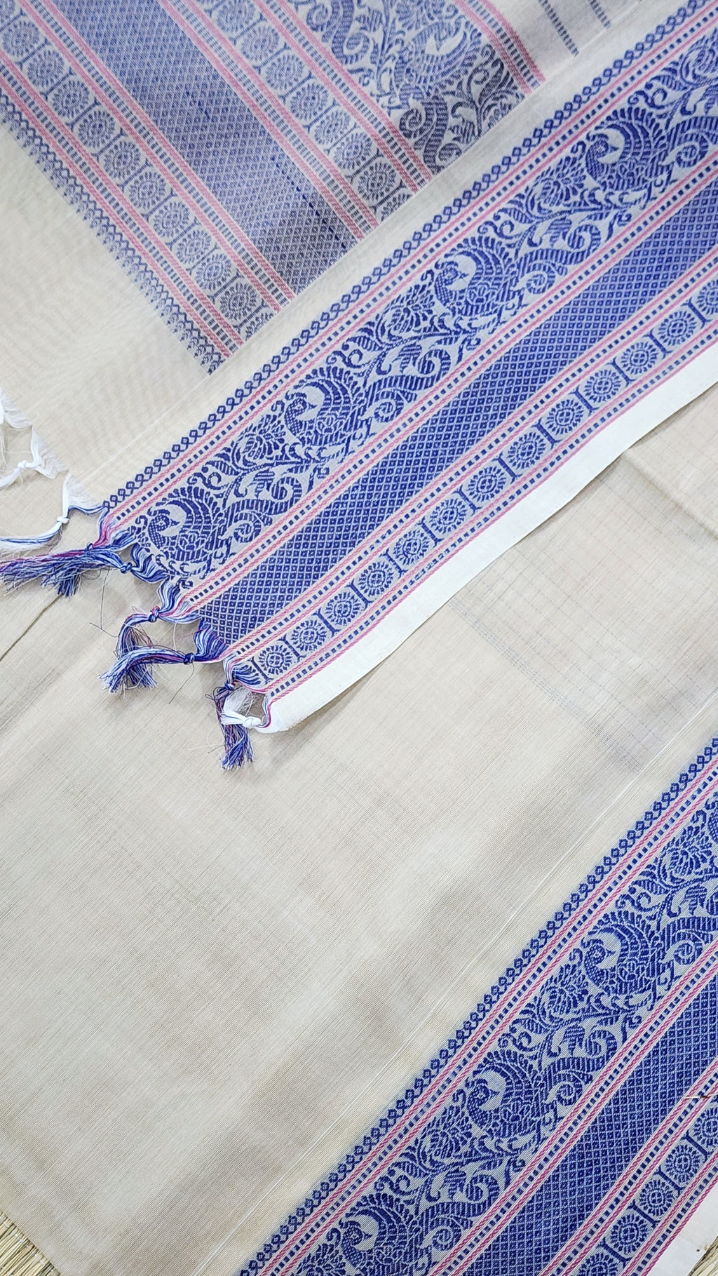 AUTHENTIC HANDWOVEN  COTTON SAREES