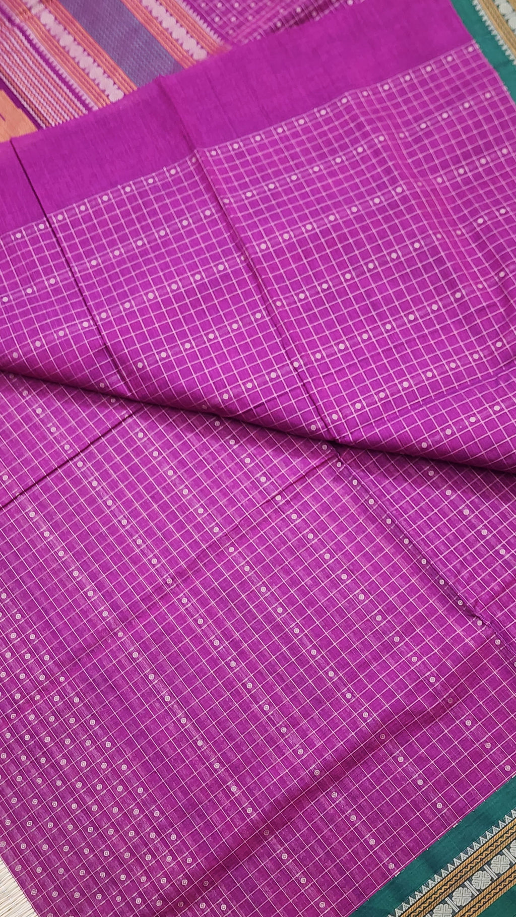 AUTHENTIC HANDWOVEN  COTTON SAREES