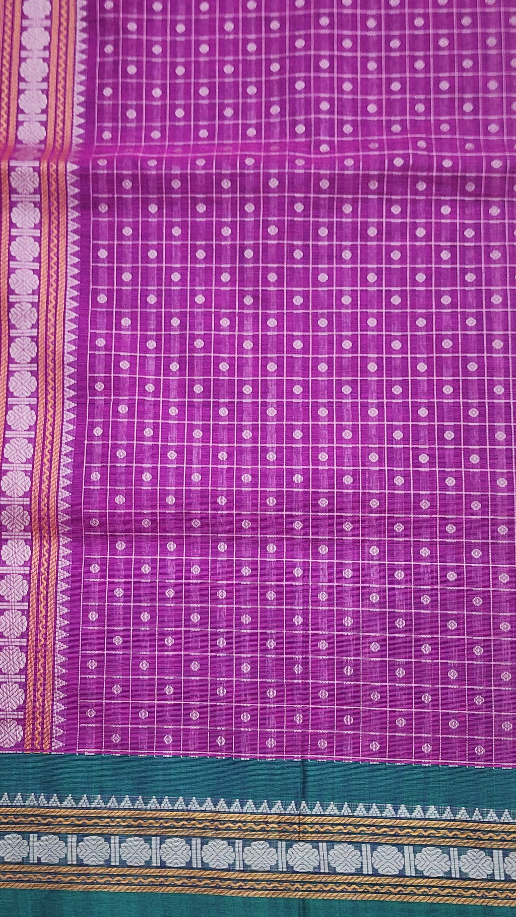 AUTHENTIC HANDWOVEN  COTTON SAREES