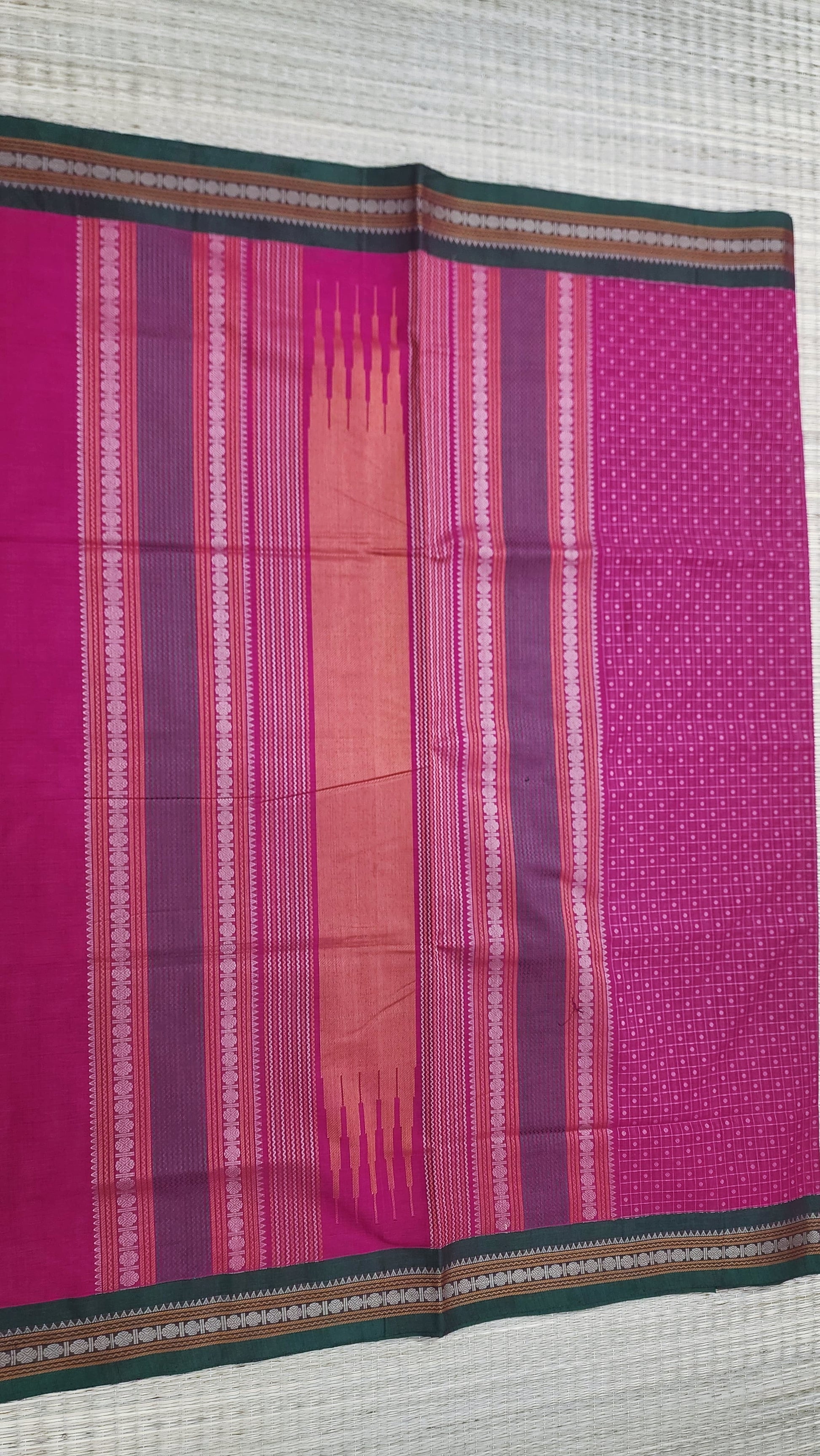 AUTHENTIC HANDWOVEN  COTTON SAREES