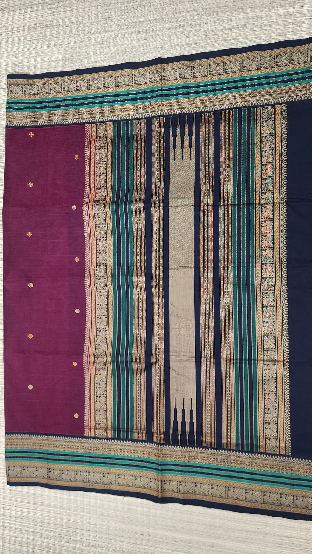 AUTHENTIC HANDWOVEN  COTTON SAREES