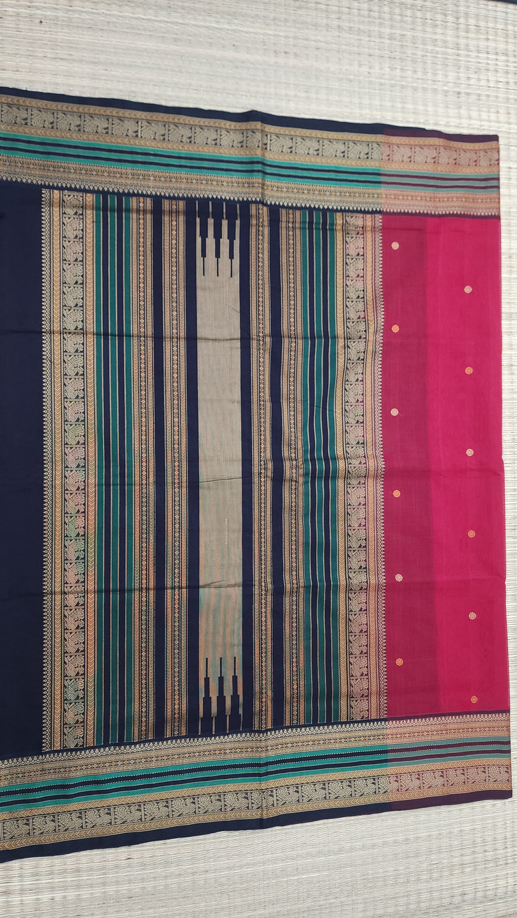 AUTHENTIC HANDWOVEN  COTTON SAREES