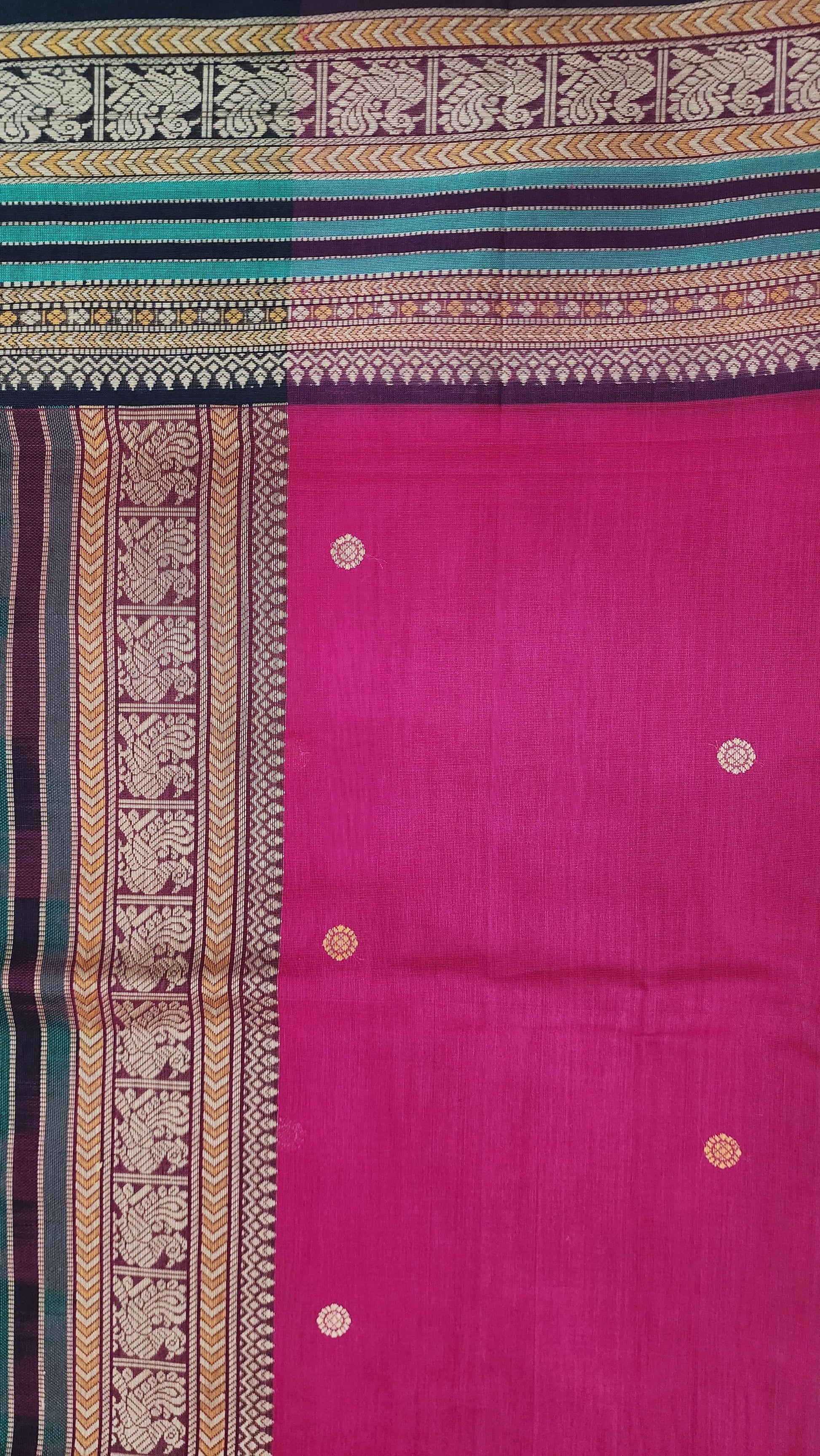 AUTHENTIC HANDWOVEN  COTTON SAREES