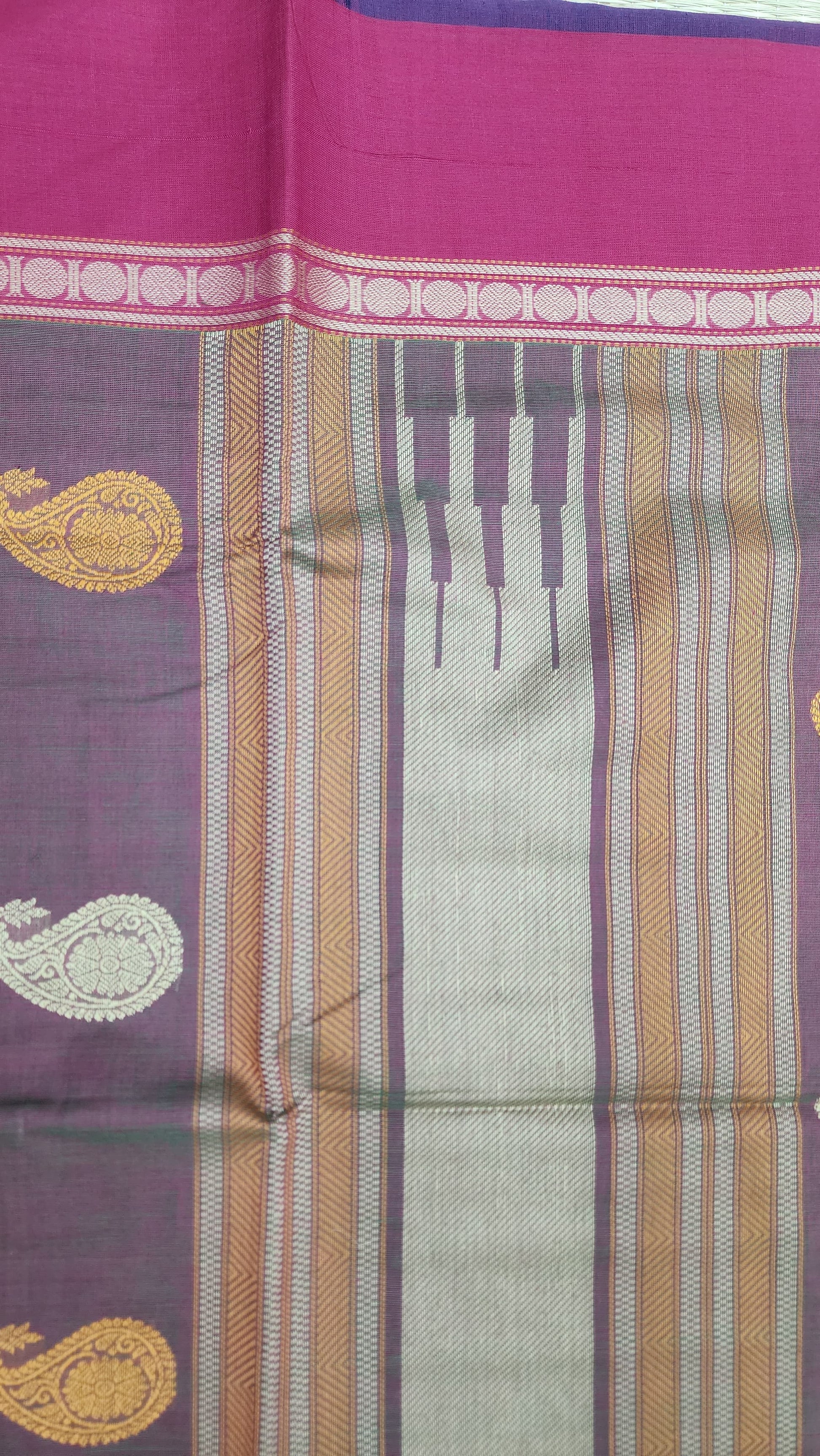 AUTHENTIC HANDWOVEN  COTTON SAREES