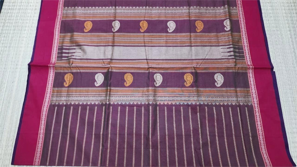 AUTHENTIC HANDWOVEN  COTTON SAREES
