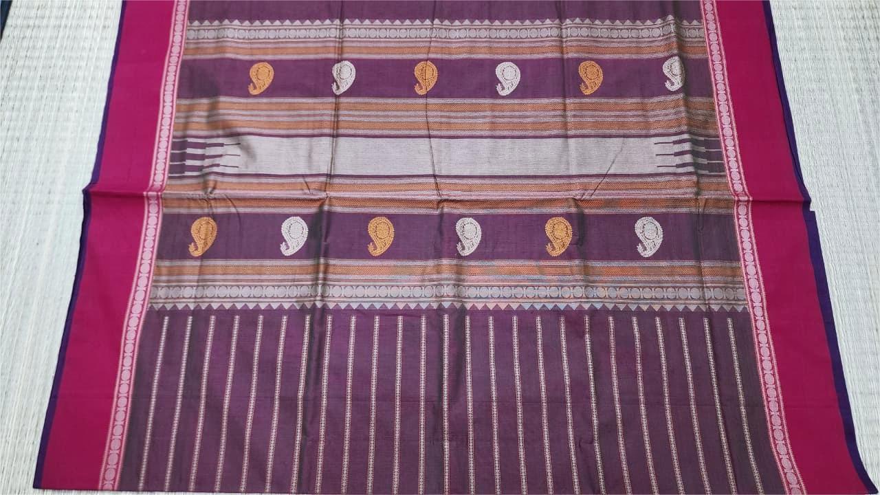AUTHENTIC HANDWOVEN  COTTON SAREES