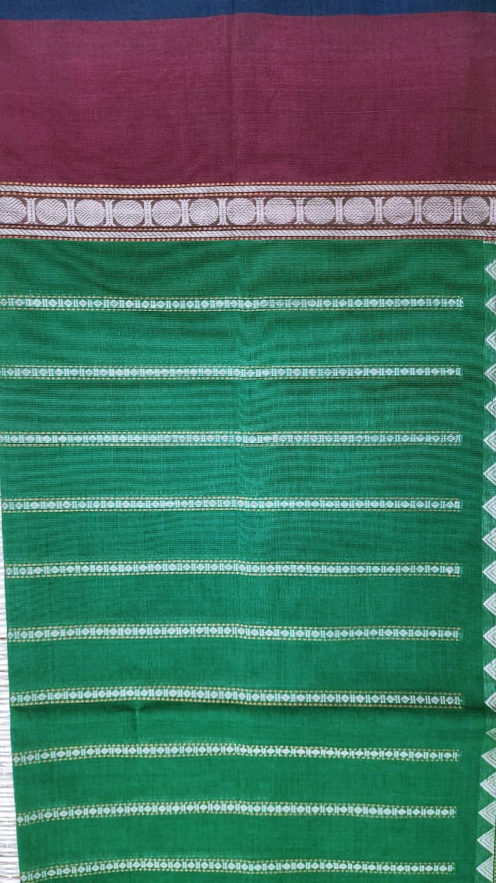 AUTHENTIC HANDWOVEN  COTTON SAREES