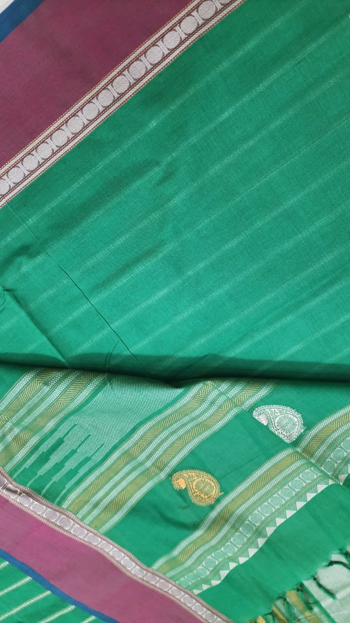 AUTHENTIC HANDWOVEN  COTTON SAREES