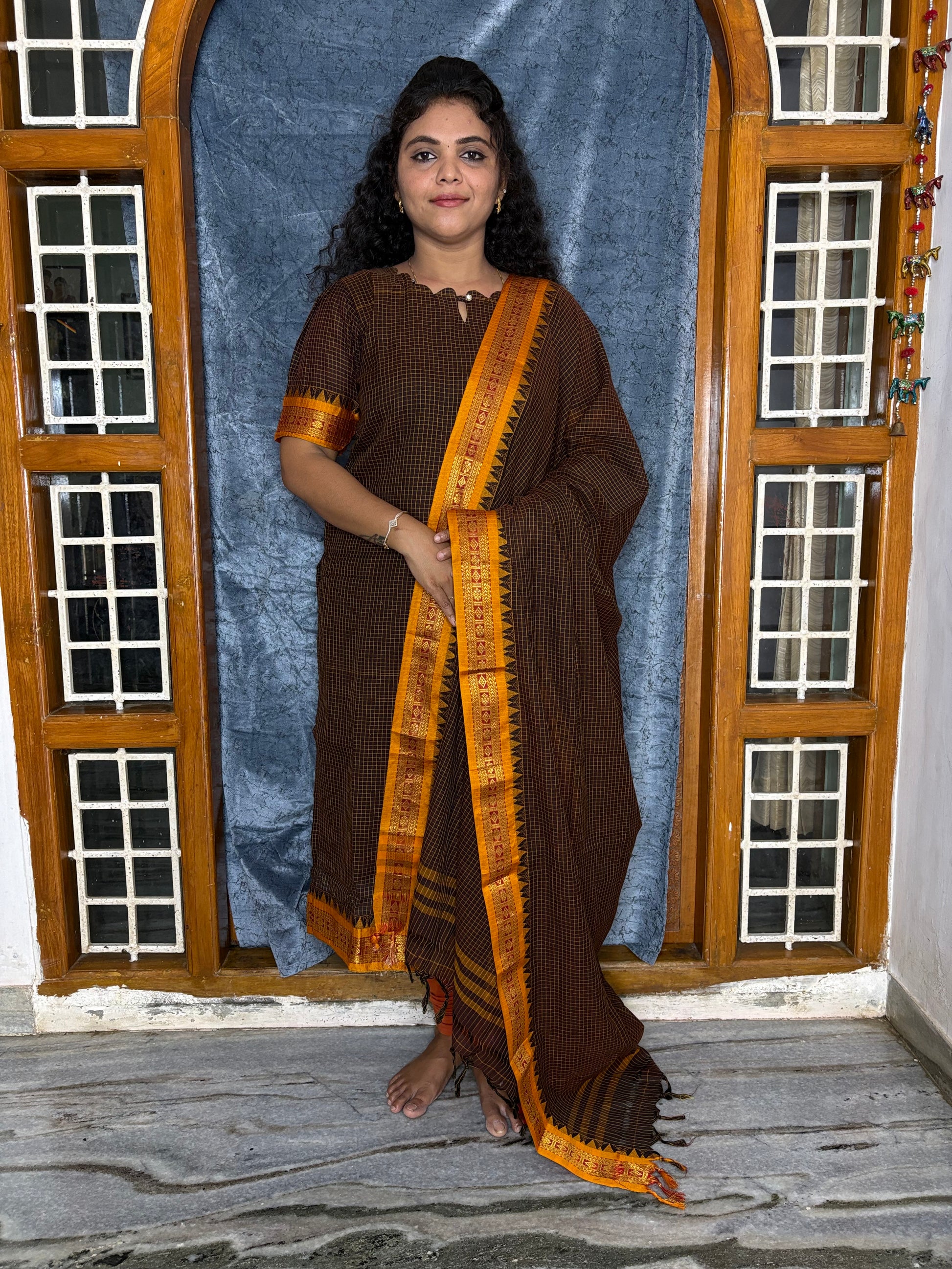 NARAYANAPET COTTON SALWAR SET