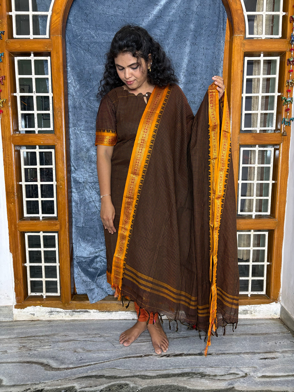 NARAYANAPET COTTON SALWAR SET