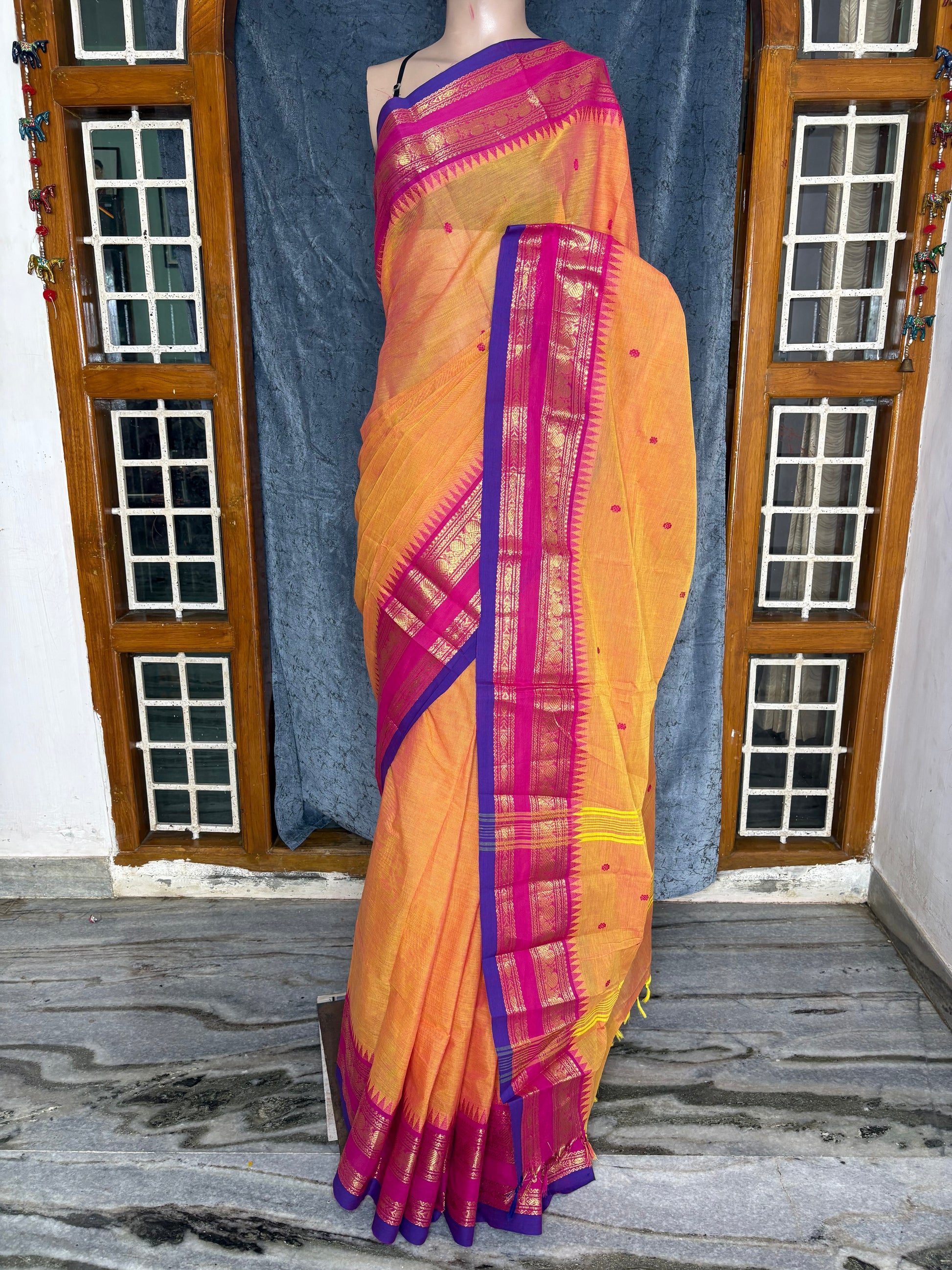 KANCHI COTTON SAREE