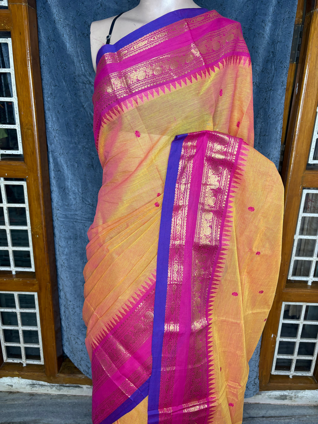 KANCHI COTTON SAREE