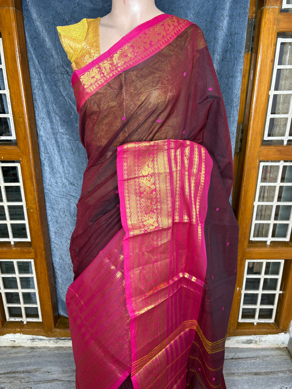 KANCHI COTTON SAREE
