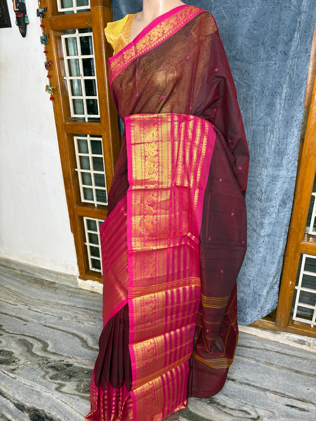 KANCHI COTTON SAREE