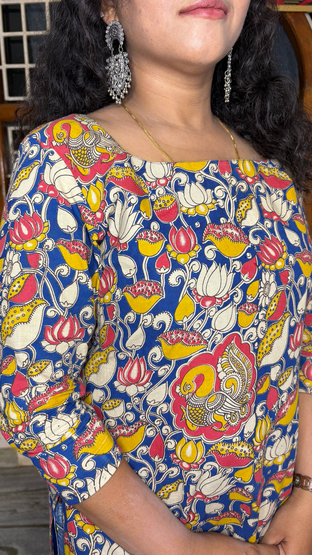 KALAMKARI COTTON KURTI