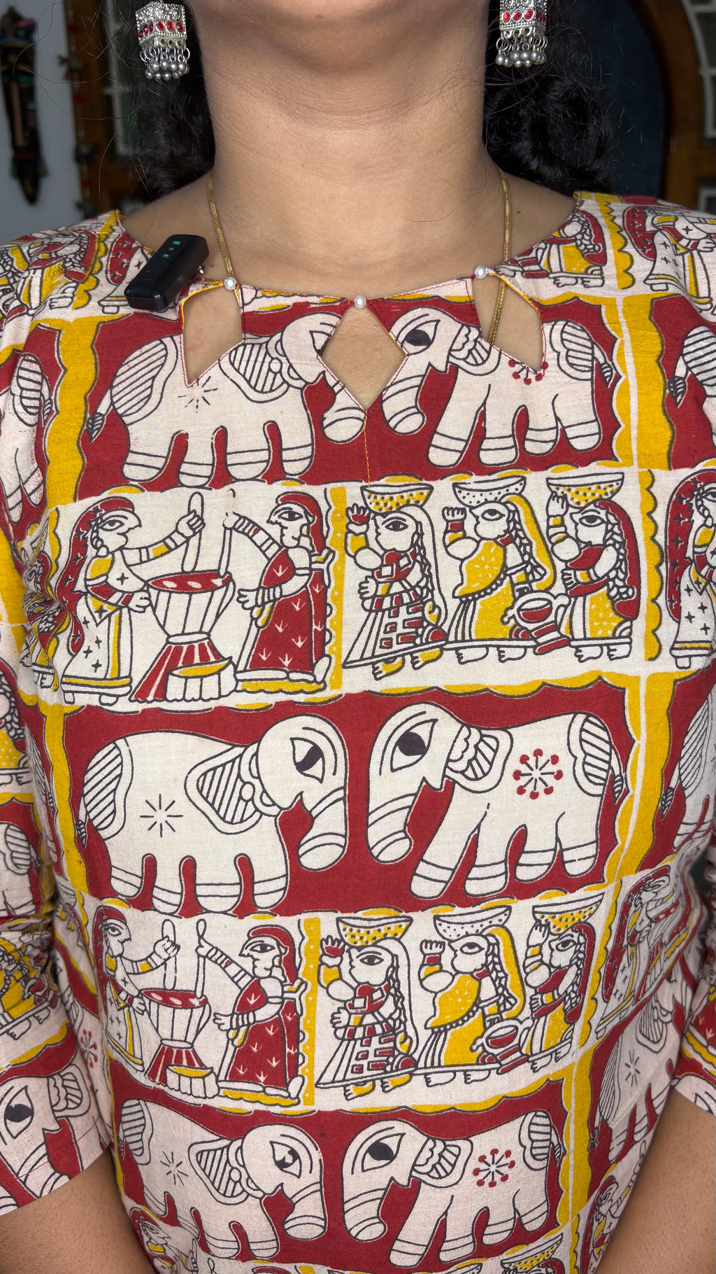 KALAMKARI COTTON KURTI