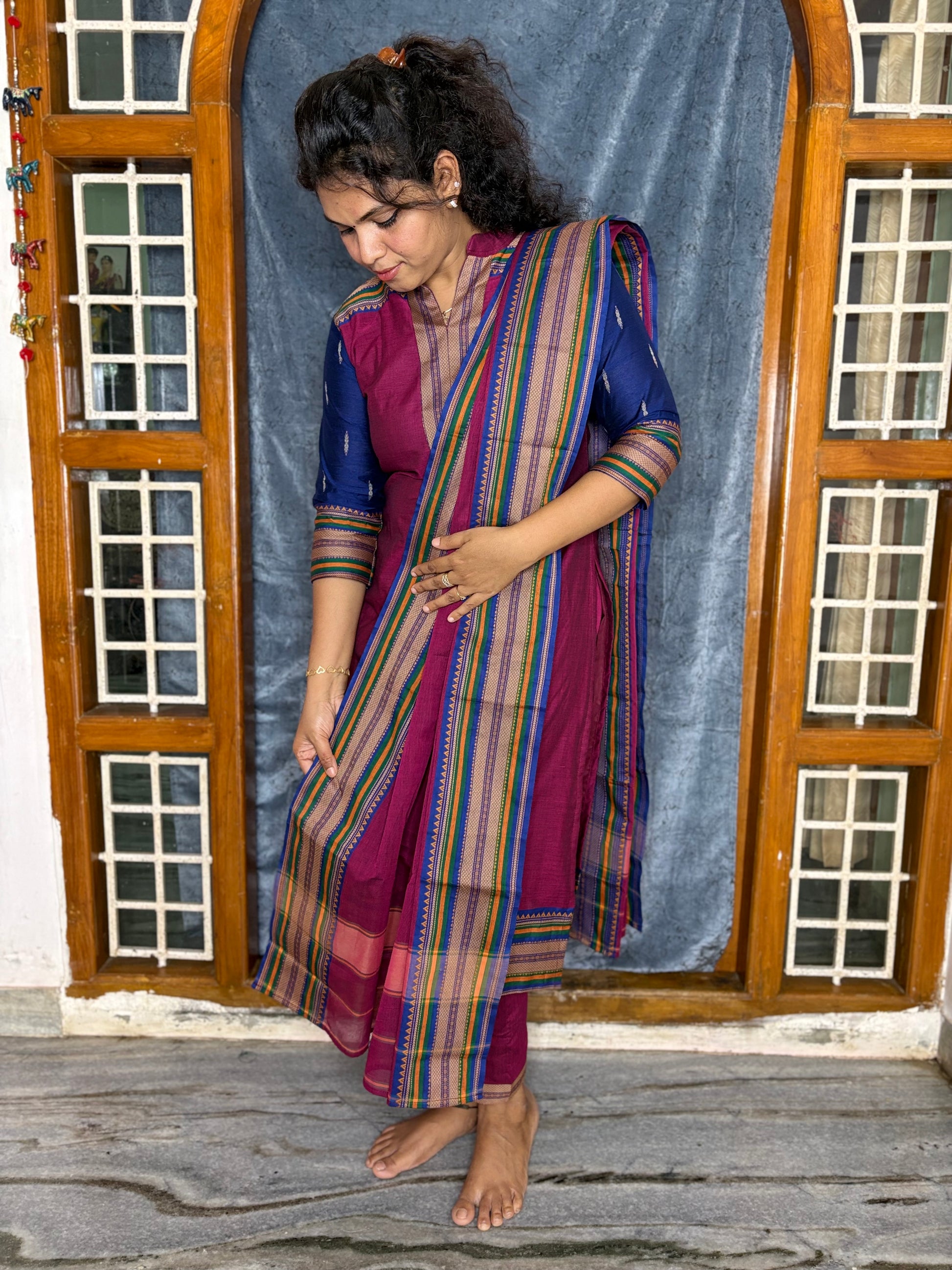 HANDLOOM COTTON SALWAR SET
