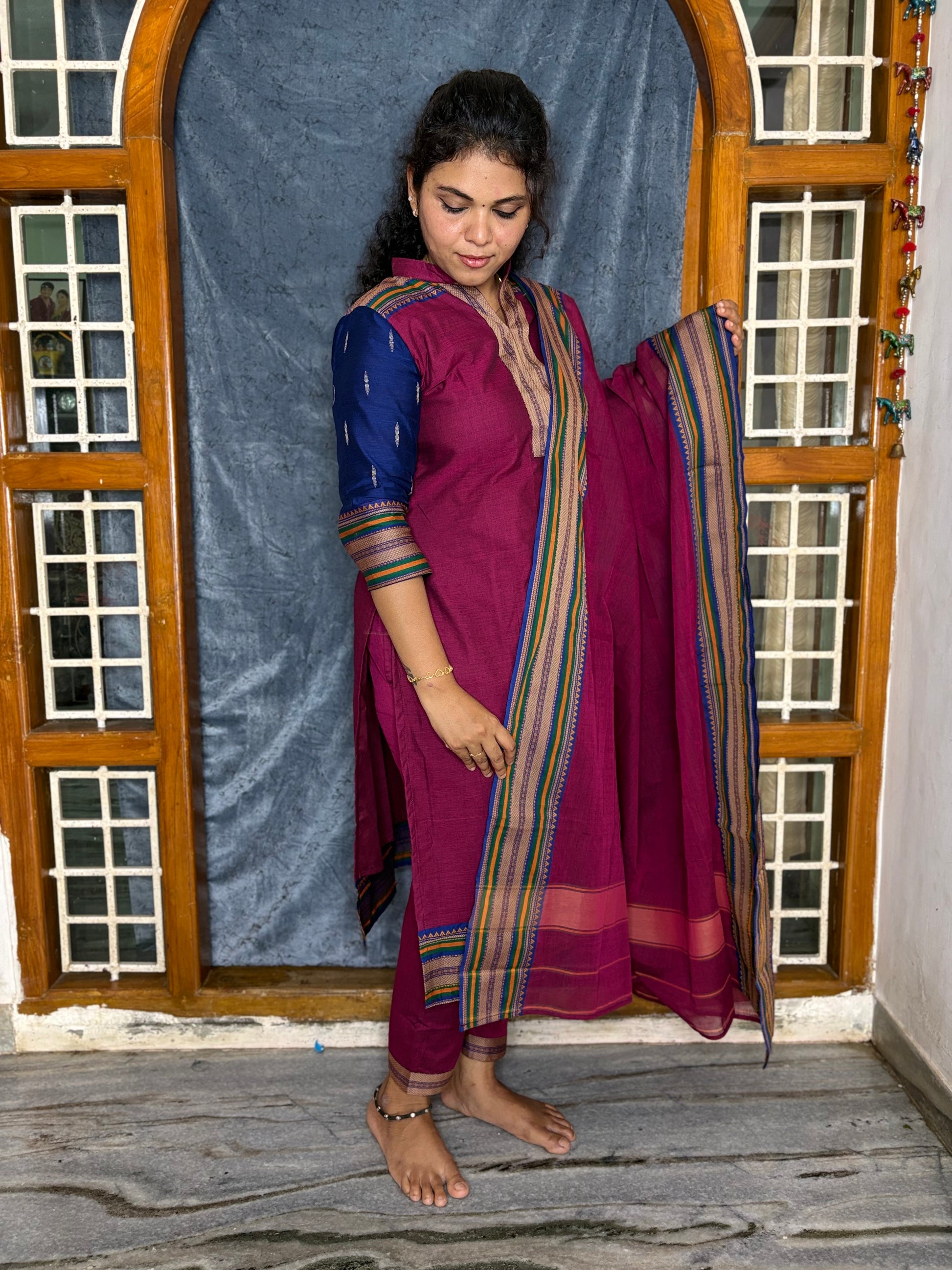 HANDLOOM COTTON SALWAR SET