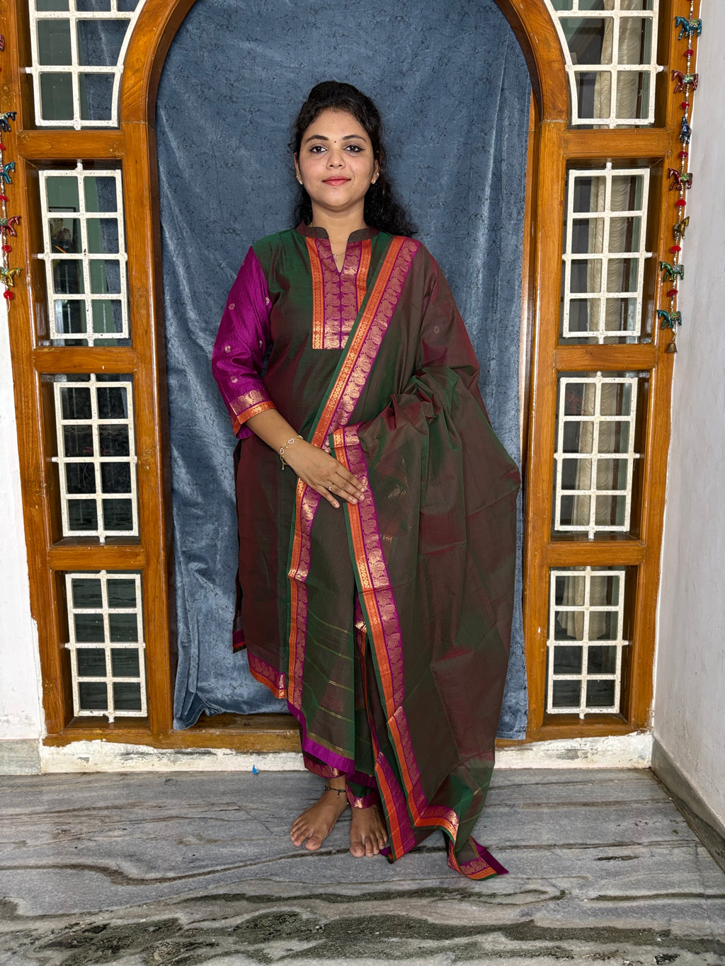 HANDLOOM COTTON SALWAR SET