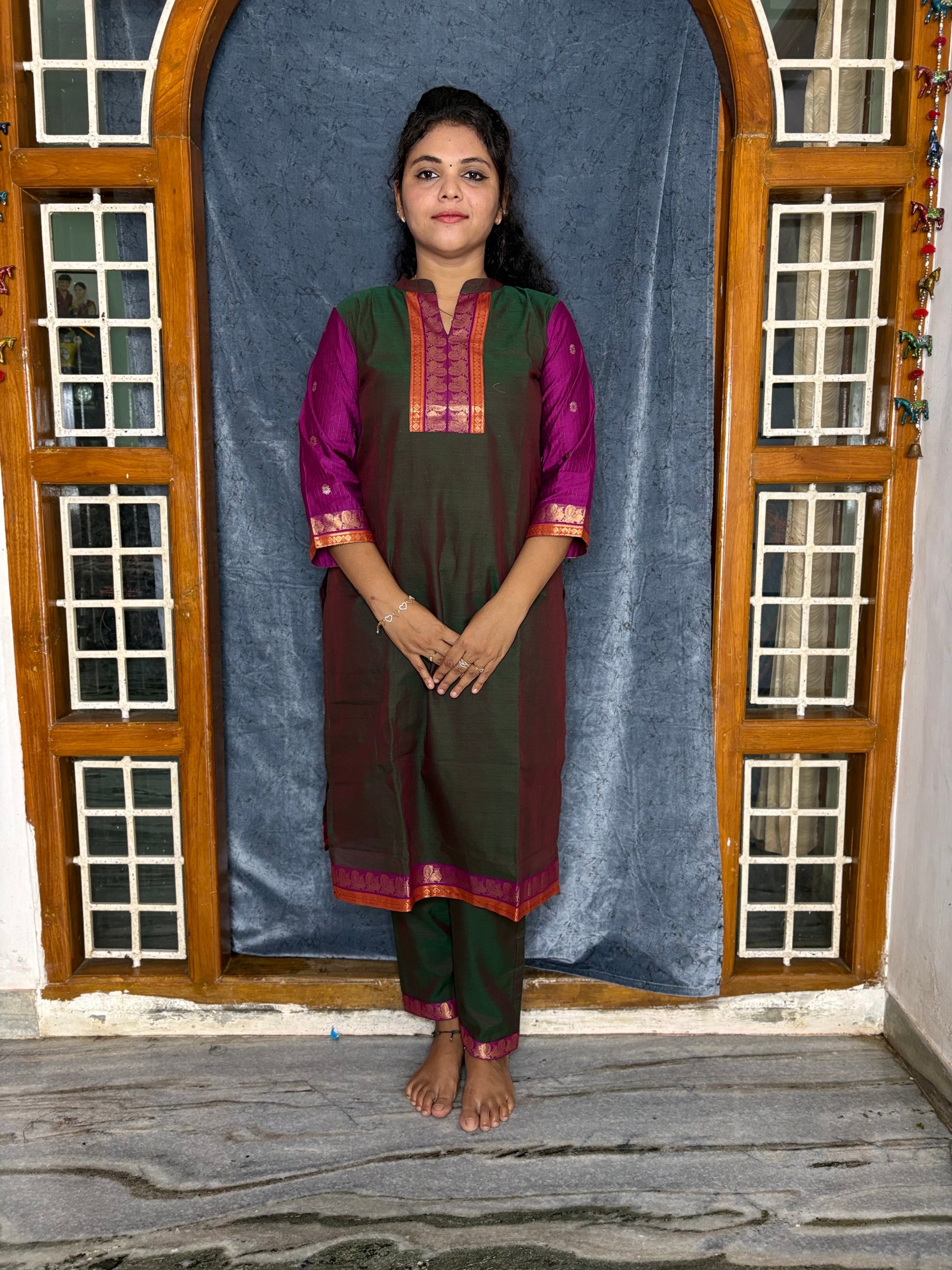 HANDLOOM COTTON SALWAR SET