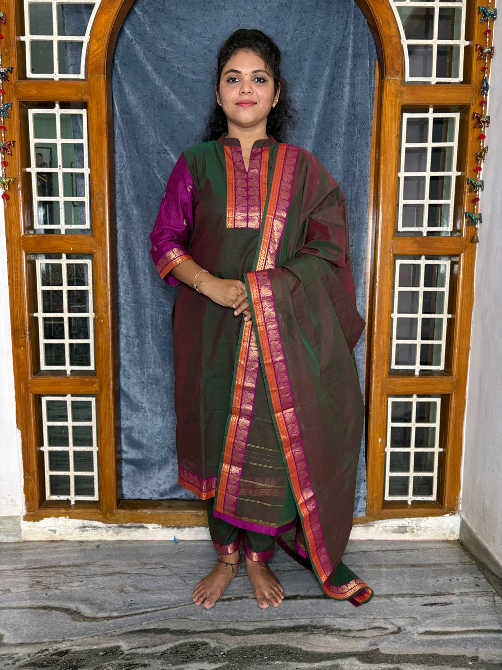 HANDLOOM COTTON SALWAR SET