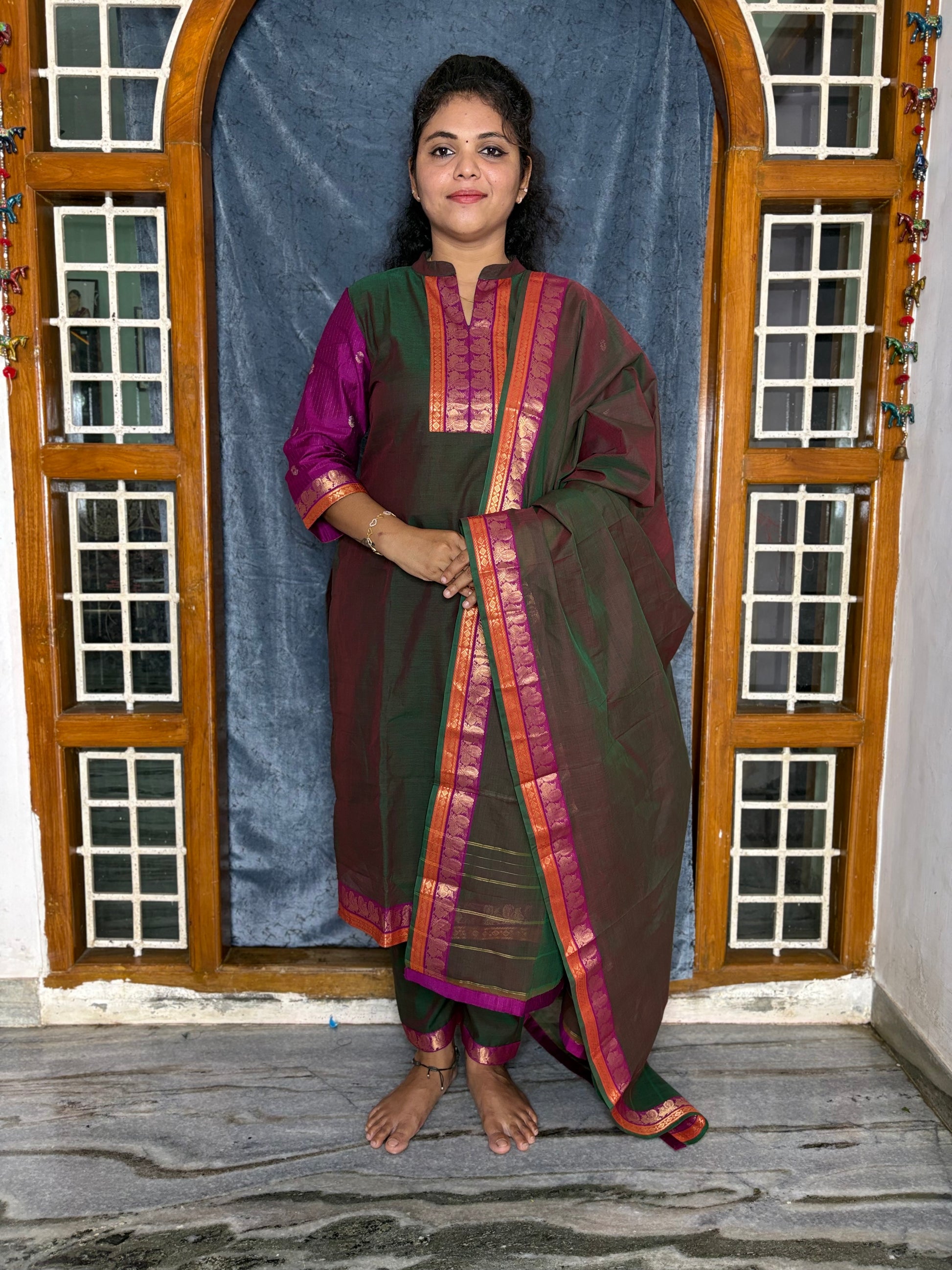 HANDLOOM COTTON SALWAR SET