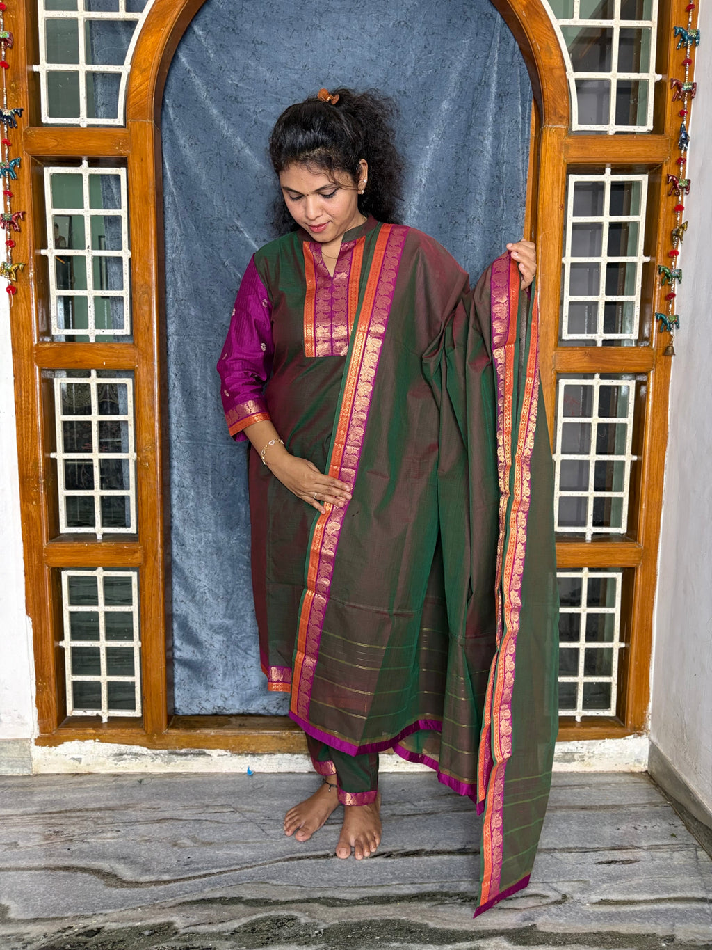 HANDLOOM COTTON SALWAR SET