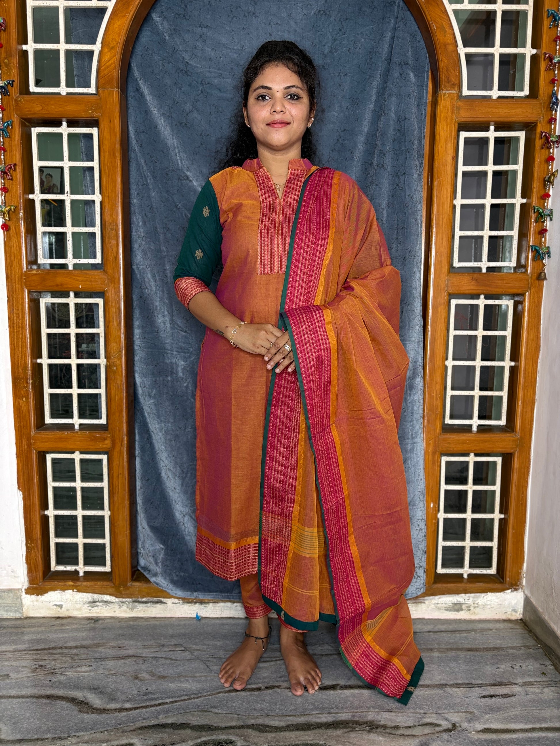 HANDLOOM COTTON SALWAR SET