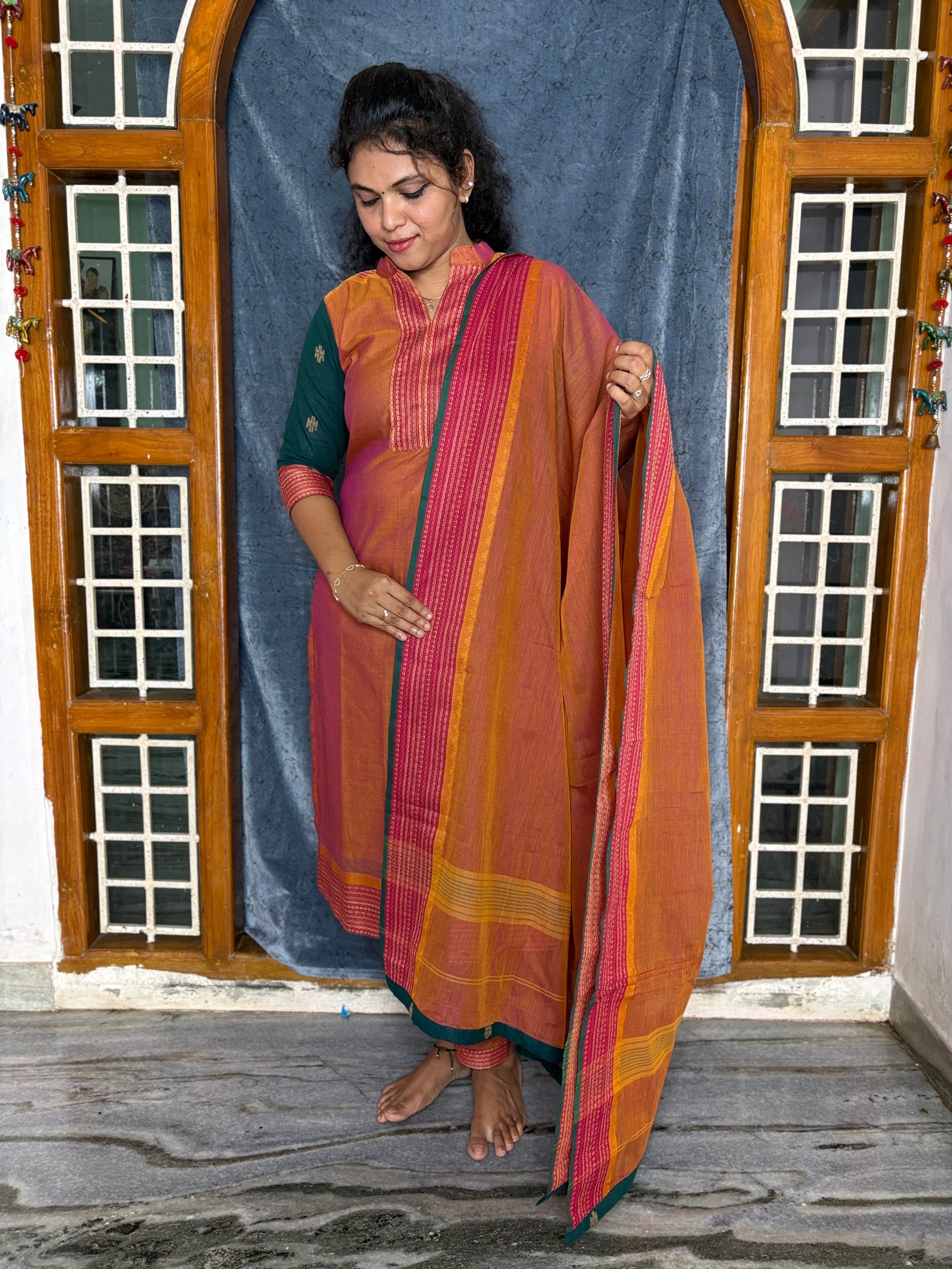 HANDLOOM COTTON SALWAR SET