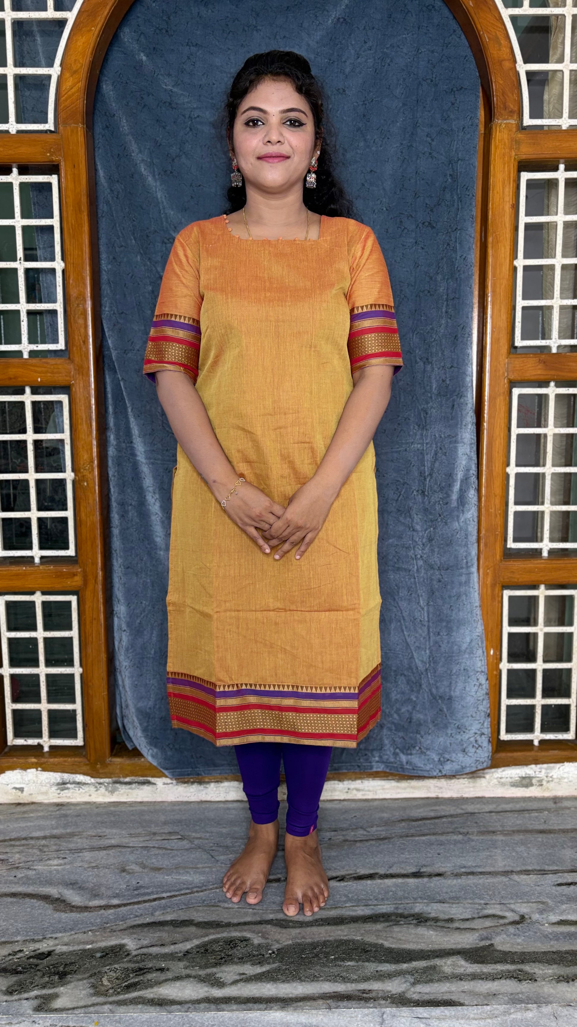 HERITAGE DESIGN COTTON KURTI