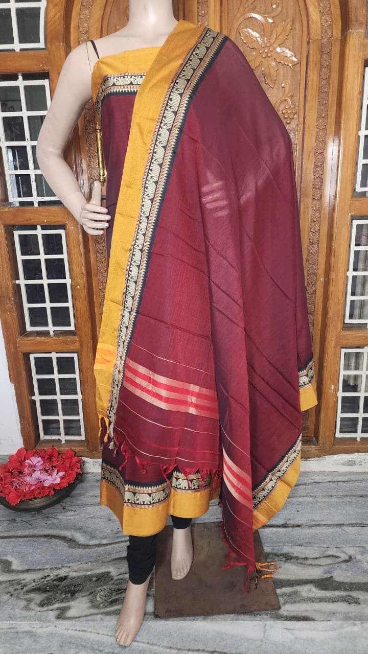 UNSTITCHED COTTON SALWAR MATERIAL